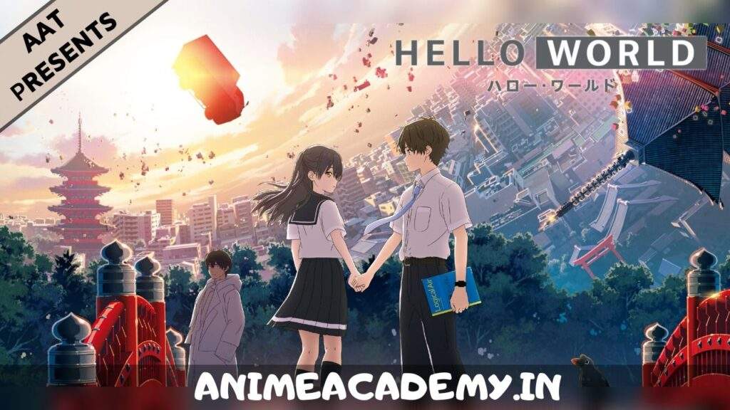 Hello world anime full movie free hot sale