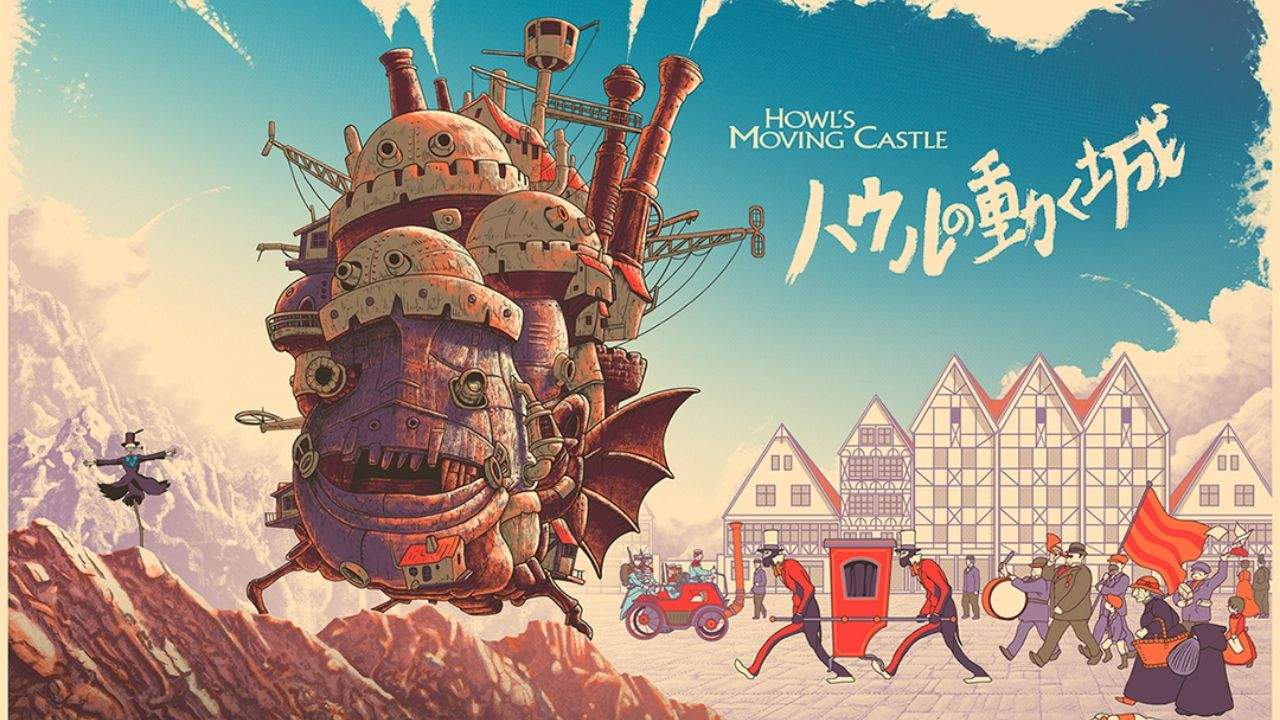 Merry go round from howls moving castle. Howl's moving Castle Merry go Round of Life. Merry-go-Round of Life moving Castle. Howl Castle.